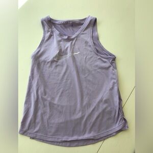 Nike  girls Lavender Tank Top